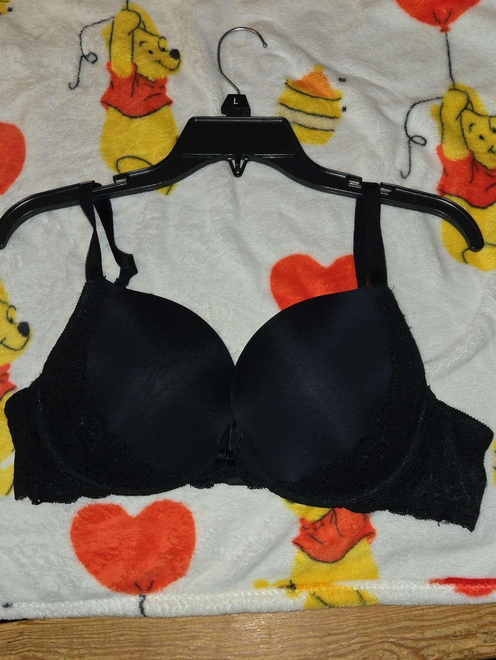 Black Lace-Trim T-Shirt Bra - Women's Intimates